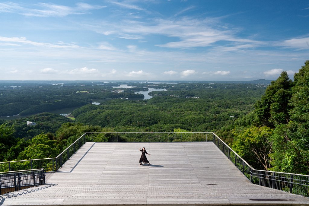 Yokoyama Observation Deck overlooking Ago Bay